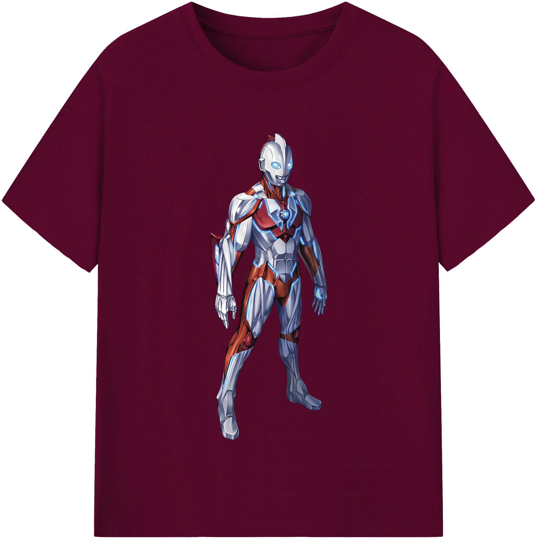 （画像用） ウルトラマン Ultraman レディースカジュアルプリントTシャツ（綿100％）